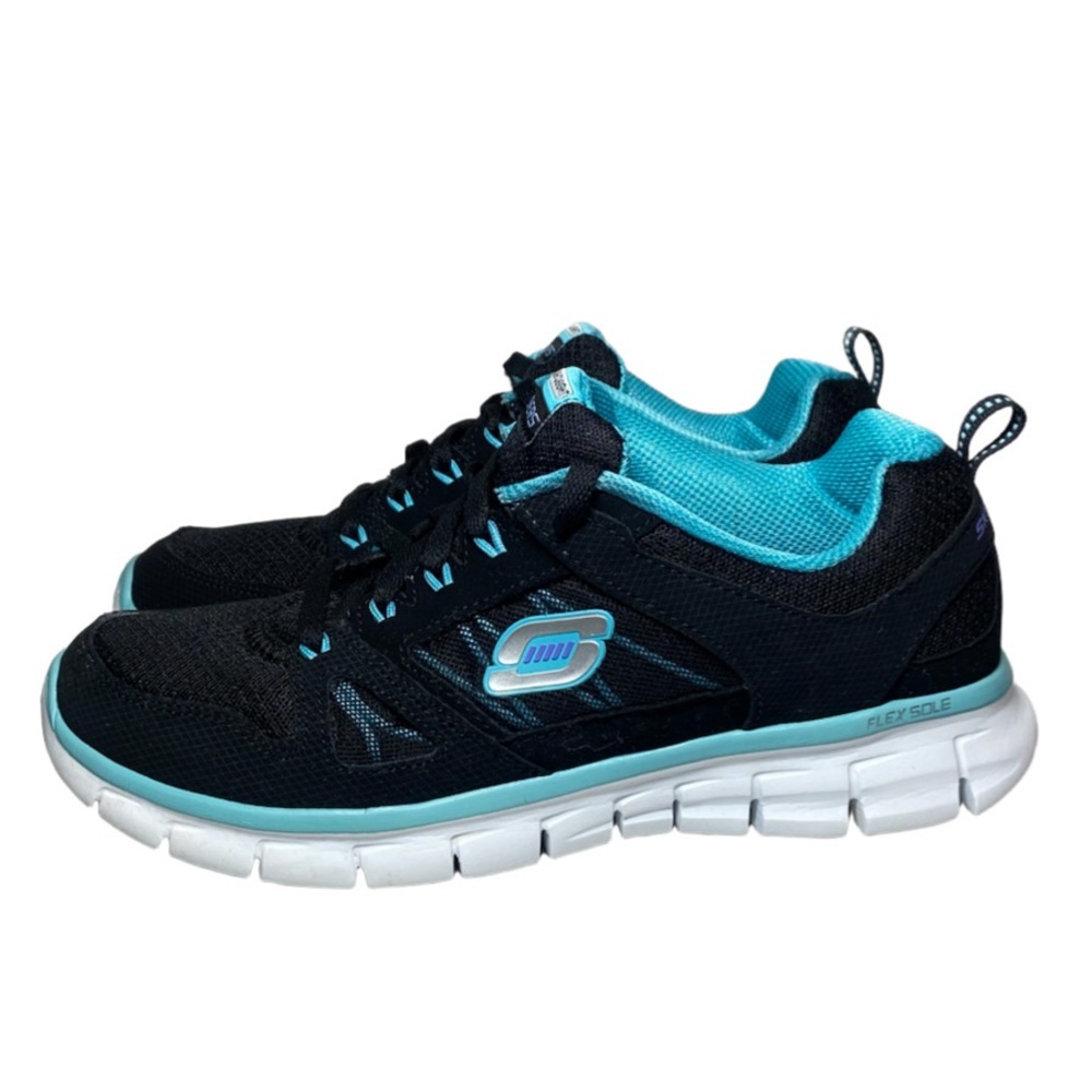 Skechers Flex Appeal Memory Foam Sneakers Women’s Size 8 Lace Up Shoes - 12089H